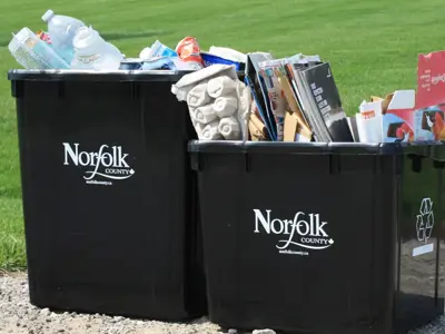 Recycling bins